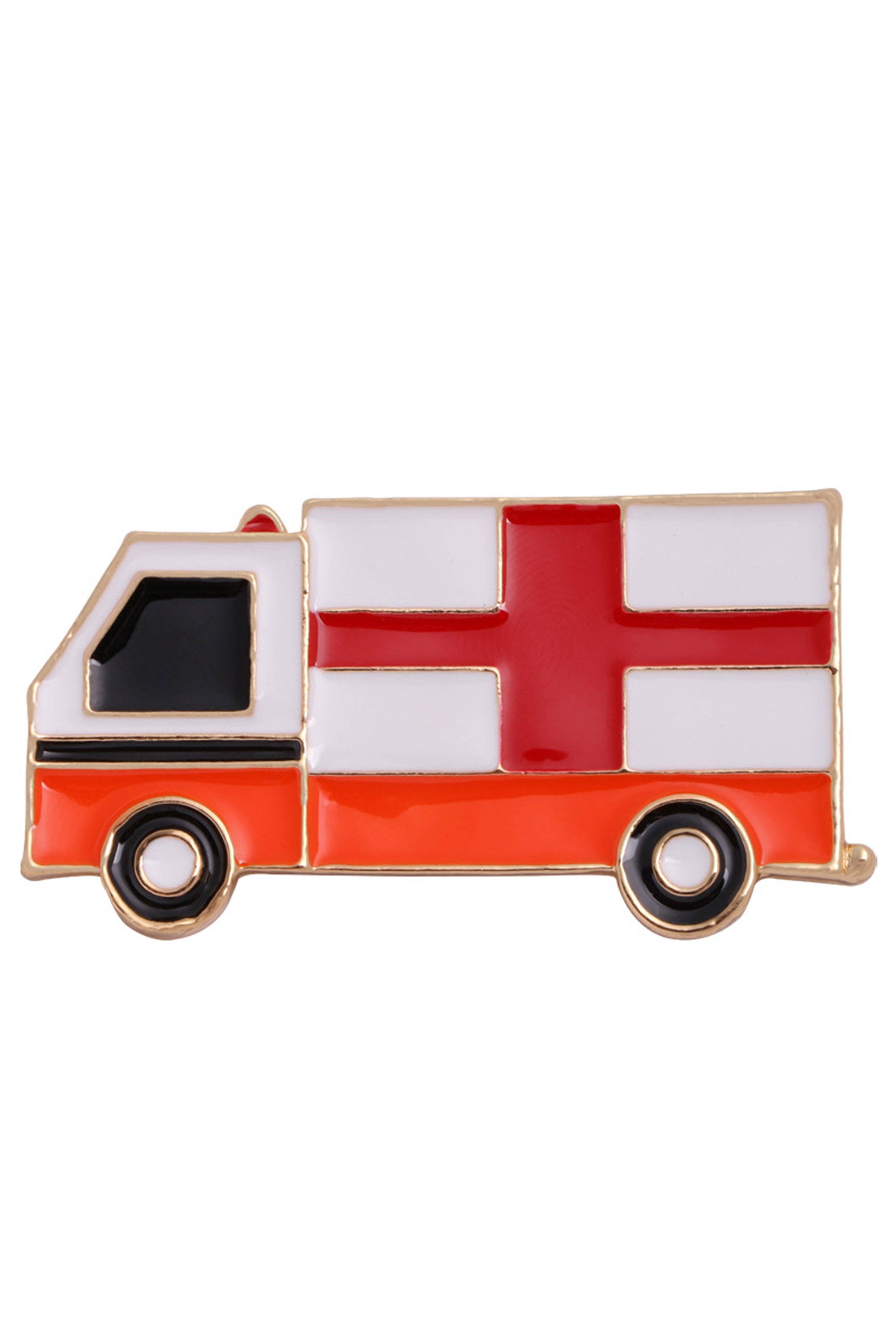 Red Ambulance Alloy Pin PA4640 for wholesale on Faire0