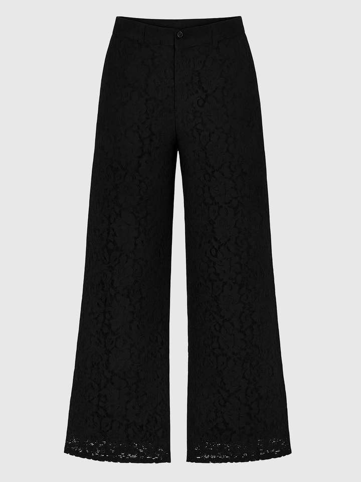 An'ge - Wholesale Broek - Dames - PABLONA BROEK zwart5