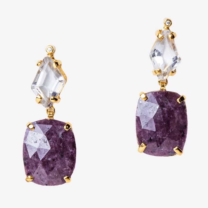 Helen antikke øreringe - pudesnit for engroshandel hos Golden Horn Jewellery