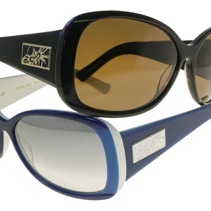Funk Fly Damen-Sonnenbrille mit 100% UVA/UVB-Schutz für den Großhandel von Black Flys Eyewear