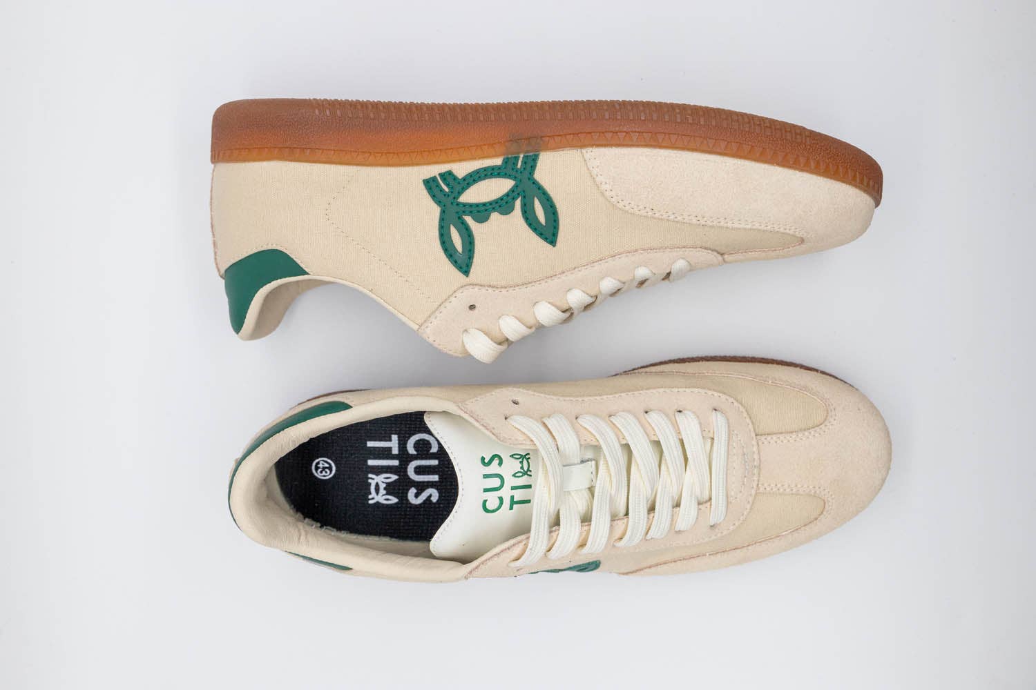 Custi Mikelo: Made in Spain - Venta al por mayor Zapatillas urbanas - Hombre - Zapatilla Serraje Beige9