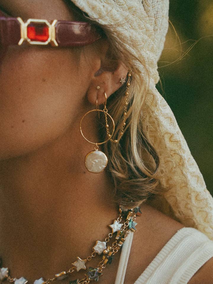 Waikīkī Perlenohrringe für den Großhandel von Toasted Jewelry