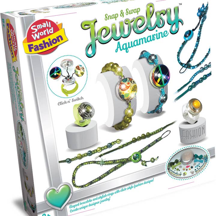 Joyas Snap & Swap Aguamarina para venta al por mayor de Small World Toys
