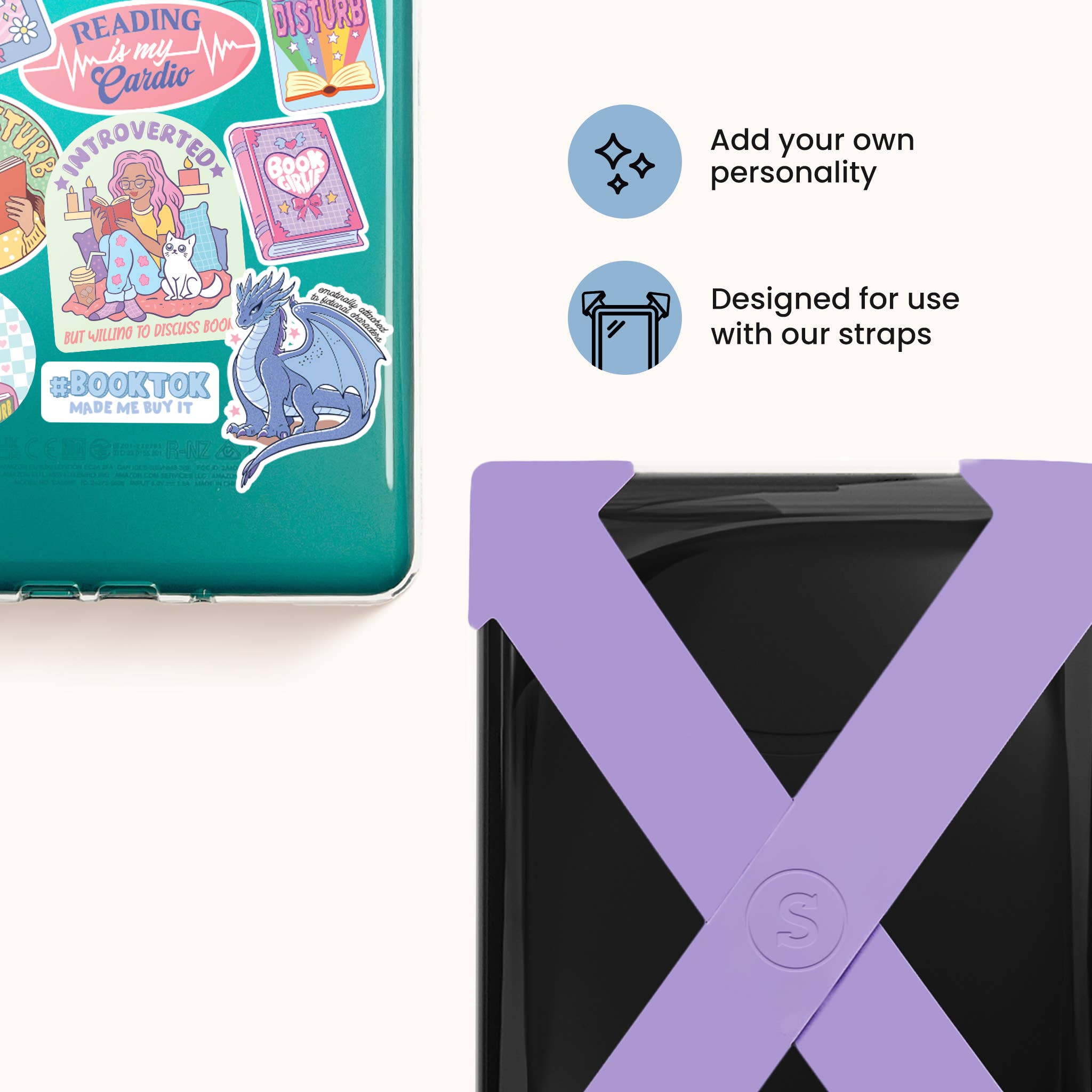 Strapsicle – wholesale Laptop/tablet case – Unisex – Clear Kindle Case5