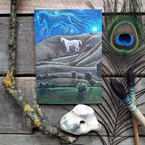Hannah Willow Art - Wholesale Everyday Greeting Card - An Ancient Memory Greetings Card