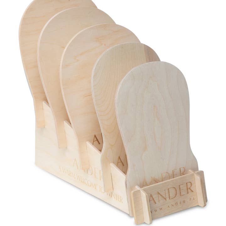 Ander - Wholesale Retailer Display - Accessories - Wooden Beanie Display Stand – Branded Winter Hat Holder0