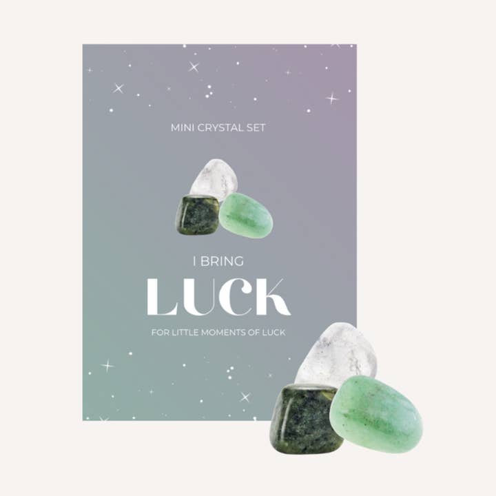 Ensemble de cristal - CHANCE pour la vente par UCHU REMINDERS