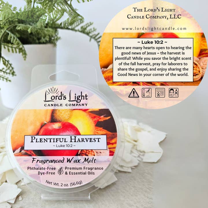 Lord's Light Candle - Wholesale Wax Melt - Highly Fragranced Faith-Based Wax Melt18
