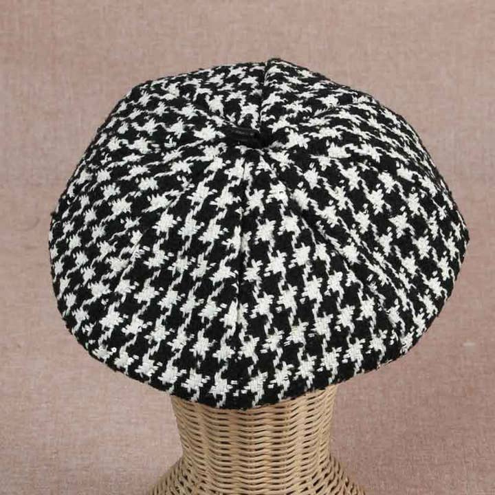 GIFT & ME - Wholesale Beret - Women's - Tweed Beret Hat