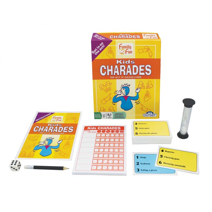 Outset Games and Cobble Hill Puzzles - Wholesale Card Game - Kids Charades Game2