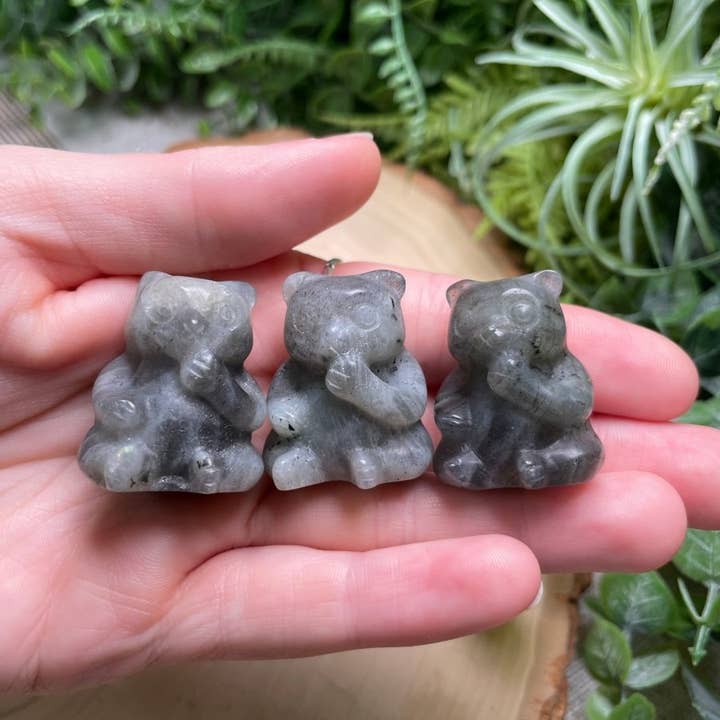 Copper Ashes - Wholesale Spiritual Stone/Crystal - Crystal Panda Bear11