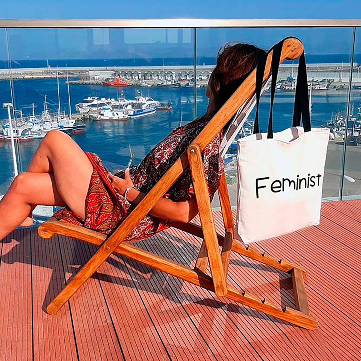 hello-bags – Großhandel Tragetasche – Damen – EINKAUFSTASCHE „FEMINISTIN“12