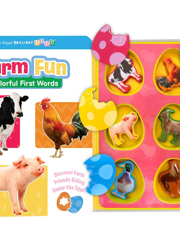 Ferme Amusante - Premiers Mots Colorés pour la vente par Little Hippo Books