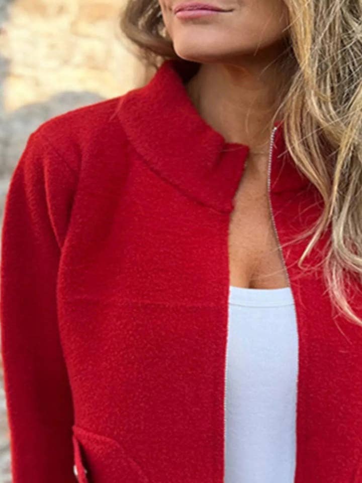 React Activewear - Wholesale Jacket - Women's - Full Size Zip-Up Long Sleeve Outerwear Plus Size23