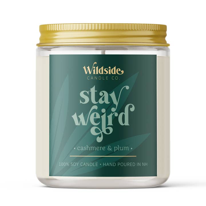 stay weird for wholesale by Wildside Candle LLC