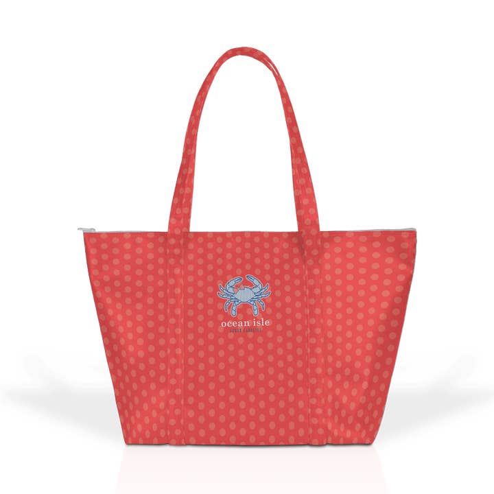 Customizable Vegan Leather Getaway Bag: Seersucker Crab Wra for wholesale by Matrix