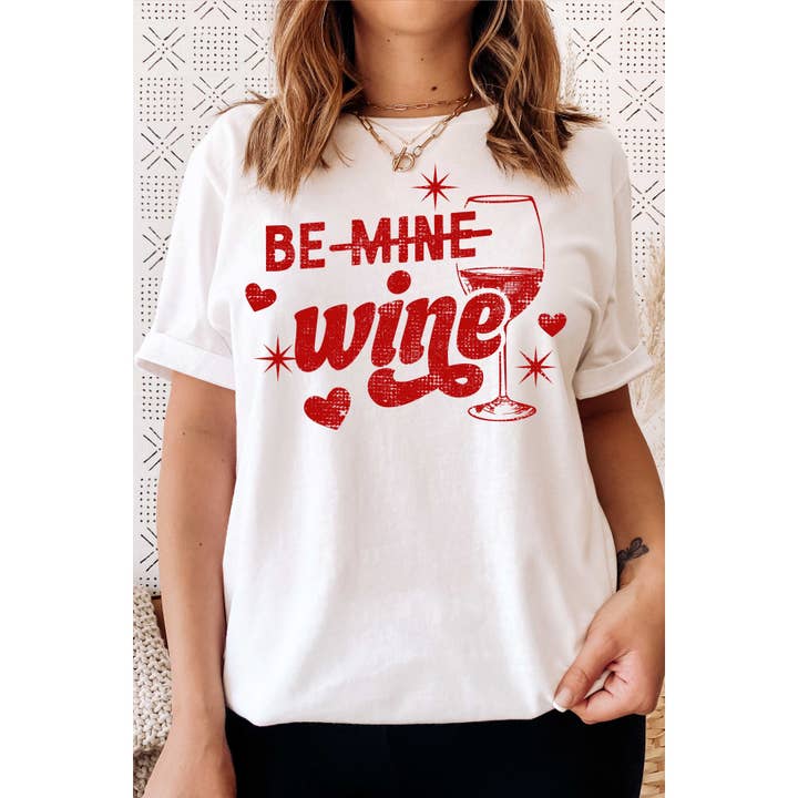 BLUME & CO. - Wholesale T-Shirt (Graphic) - Women's - BE WINE Graphic Tee