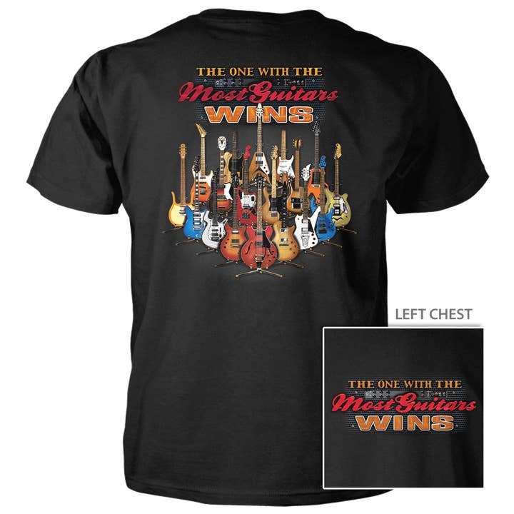 Most Guitar Stand - 4.5 oz Cotton T-Shirt for wholesale by Taboo Apparel