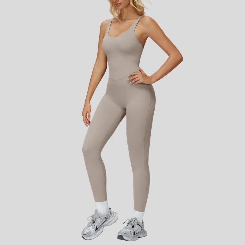 WONDERXFANS – wholesale Unitard – Women′s – Slimming jumpsuit with cutout back12