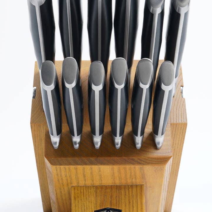 Dalstrong - Wholesale Knife Set - 12-Piece Block Set | Black | Gladiator Series | Dalstrong ©2