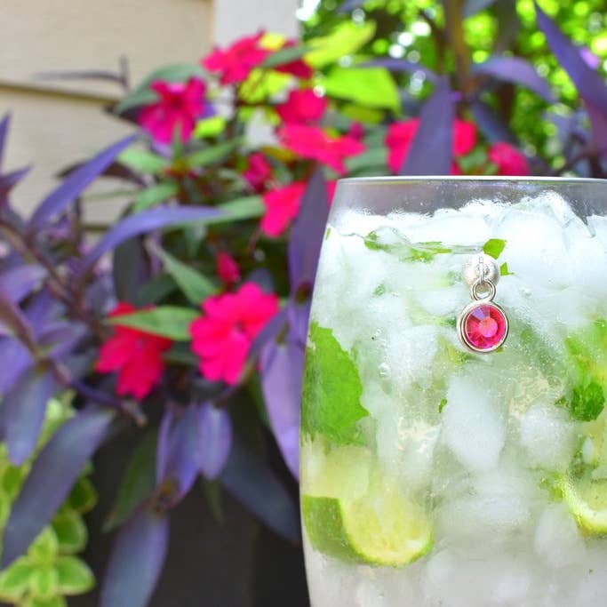 Going Stemless Magnetic Cocktail Charms - Wholesale Wine Charm - Rockefeller Collection1