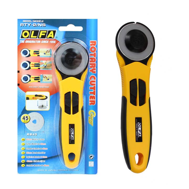 OLFA 45mm Quick Blade Rotary Cutter RTY-2/NS for wholesale by OLFA
