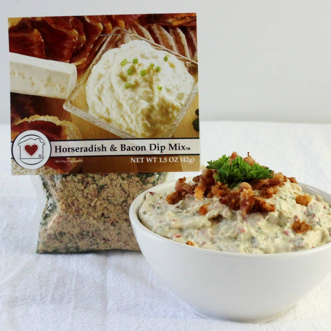 Country Home Creations - Wholesale Dip - Horseradish Bacon Dip Mix1