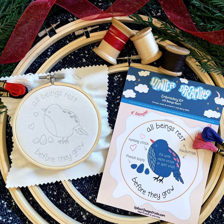 Joyful Threads Eco-Borduurpakketten (Winterdromen - Assorti) voor wholesale door UpRoot Design Studio