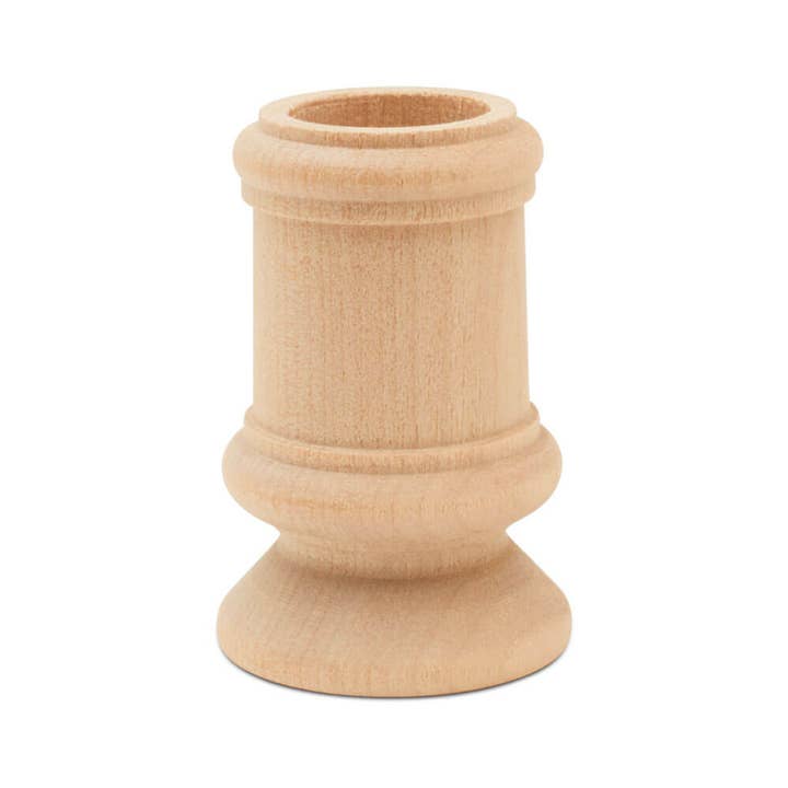 Woodpeckers Crafts - Wholesale Candle Holder - 2-1/2" Classic Wooden Candle Cup
