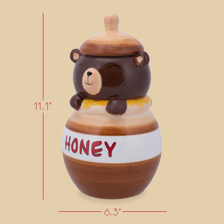 EAST AVENUE - Wholesale Cookie Jar - Cookie Jar HoneyBear Heavy Dolomite