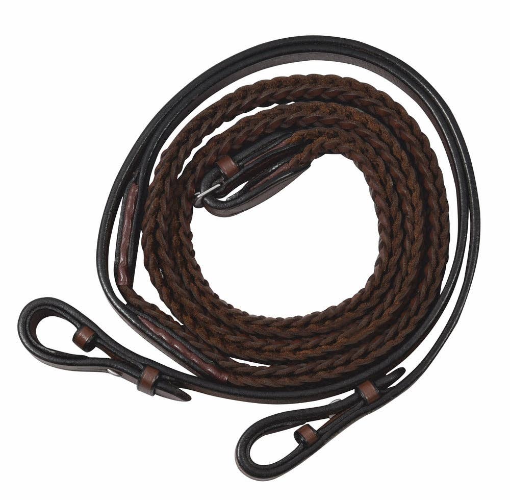 JPC Equestrian - Wholesale Horseback riding gear - Henri de Rivel Advantage Plaited Reins