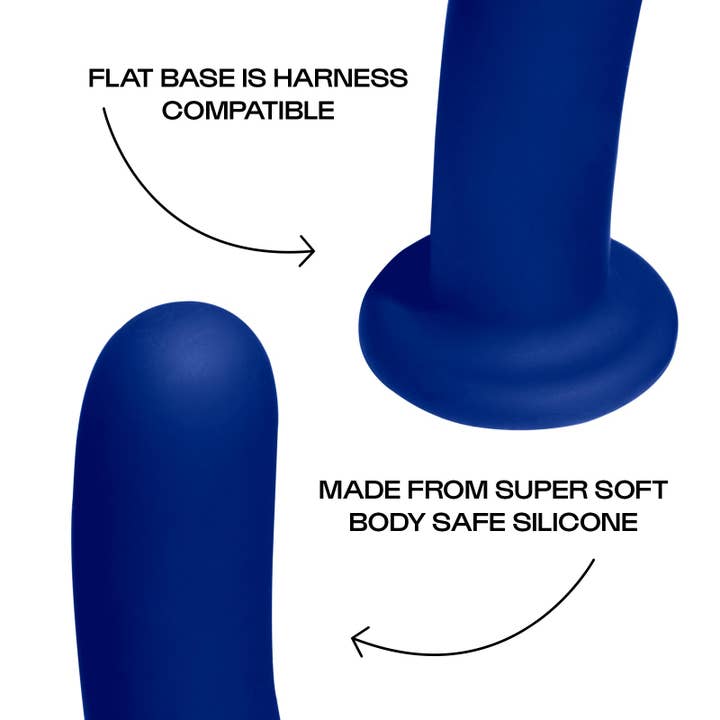 Unbound - Wholesale Sex Toy - Pogo Midsize Silicone Harness-Compatible Sex Toy