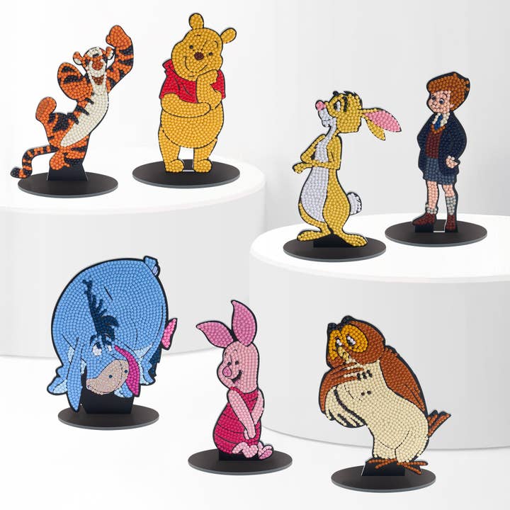 Sparkle Pals™ - Winnie the Pooh™ Complete Set for wholesale by Diamond Art Club