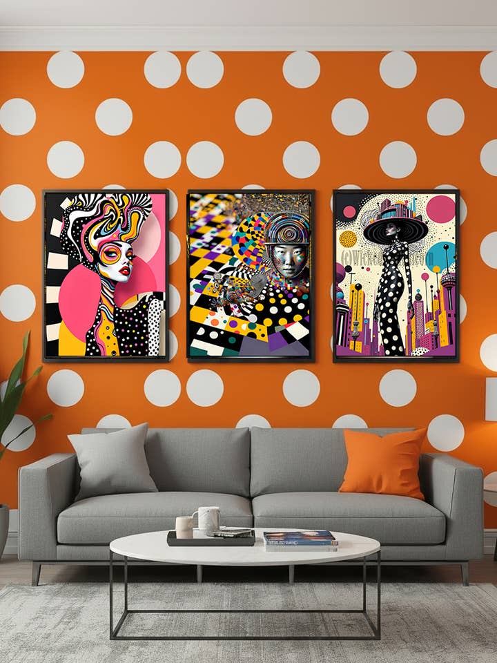 13x19 Wall Decor Art Prints:neoPOP! for wholesale by Wicked Cool Unicorn