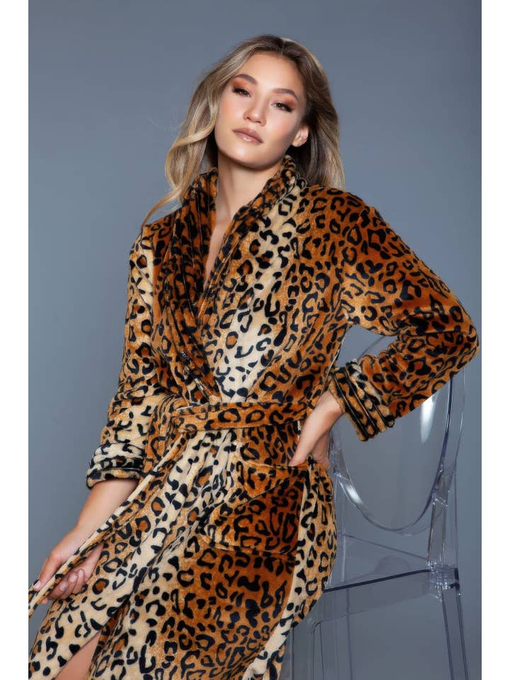 CC Wholesale Clothing – wholesale Morgonrock - Dam – Leopardrock
