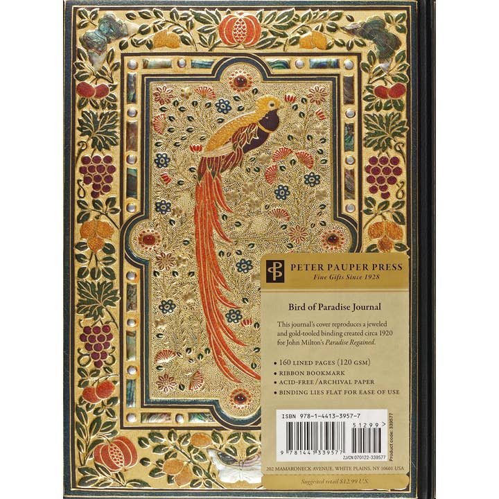 Peter Pauper Press - Wholesale Journal/Diary - Bird of Paradise Journal