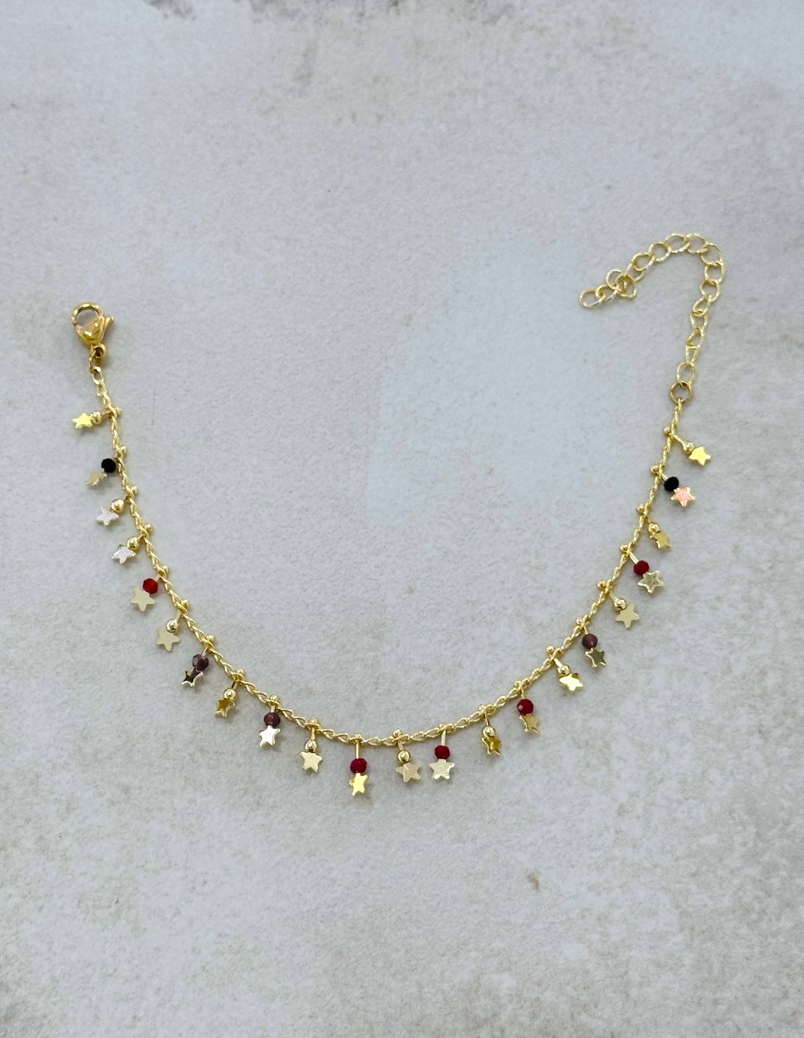 Cassette Barcelona - Vente Bracelet de perles - Bracelet Étoiles & Perles