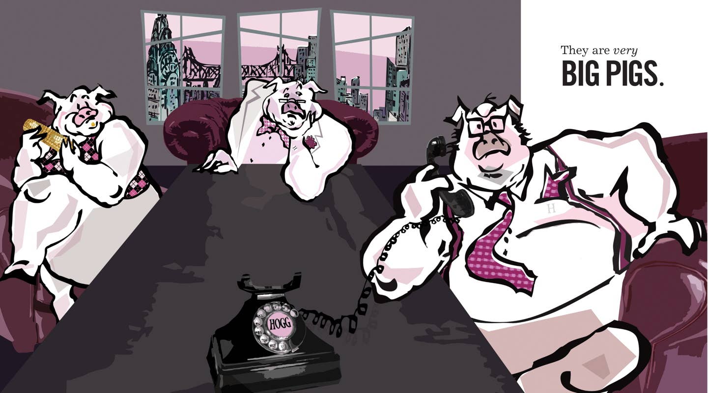 Simon & Schuster - Wholesale Preschool Book (3-5) - Hogg, Hogg, & Hog by Margie   Palatini1