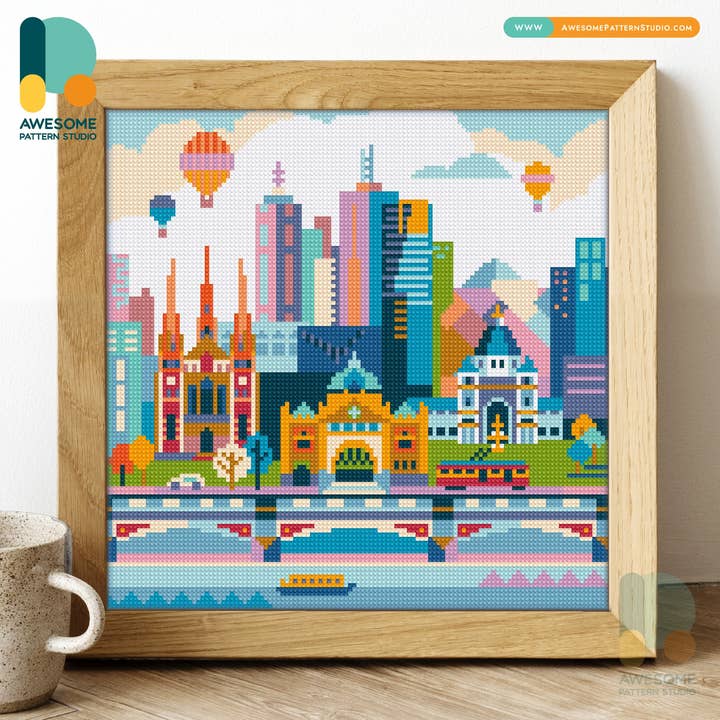 DS157-120x120 Melbourne Australia, Diamond Painting Kit for wholesale by Awesome Pattern Studio