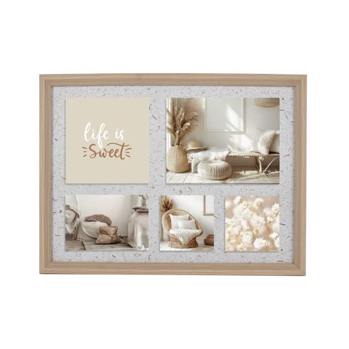 Pêle Mêle 5 Vues 10 x 15+2:10 x 10+15 x 15+15 x 20 cm pour la vente par CP INTERNATIONAL