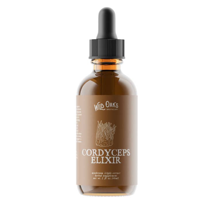 Elisir Cordyceps per la vendita all'ingrosso da parte di Wild Oaks Apothecary