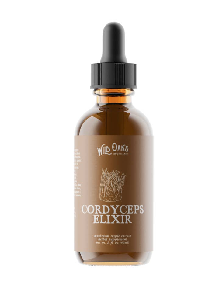 Cordyceps Elixir for wholesale by Wild Oaks Apothecary