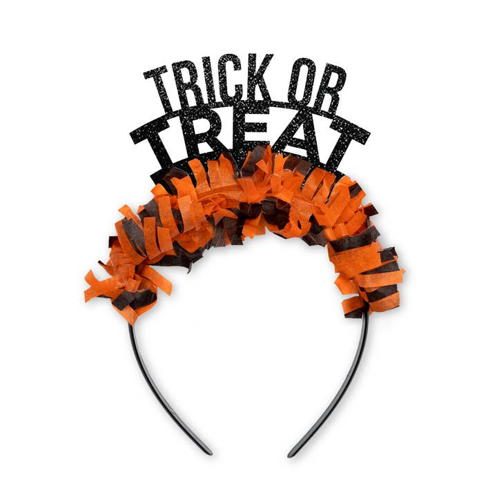 Trick or Treat Halloween Barn Vuxen Party Krona Huvudband för wholesale av Festive Gal