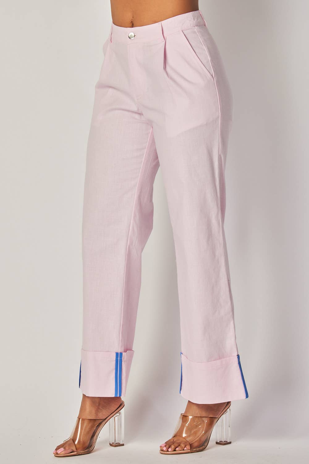 Hot & Delicious - Wholesale Broek - Dames - Jaylene Hem Manchet Broek (HDP32961)11