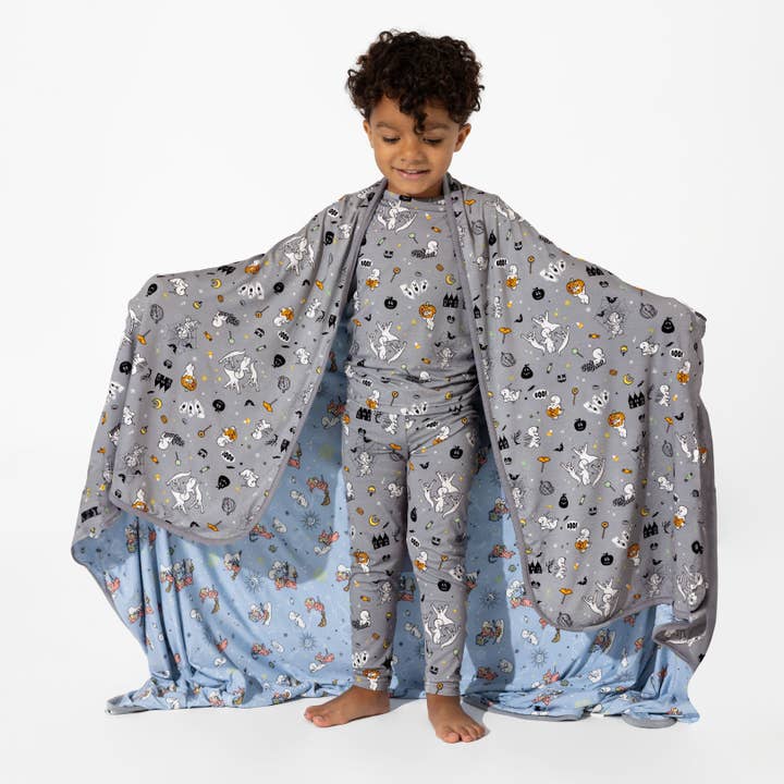 Bellabu Bear - Wholesale Sleepwear Set - Kids - Casper Halloween Bamboo Kids Pajamas15