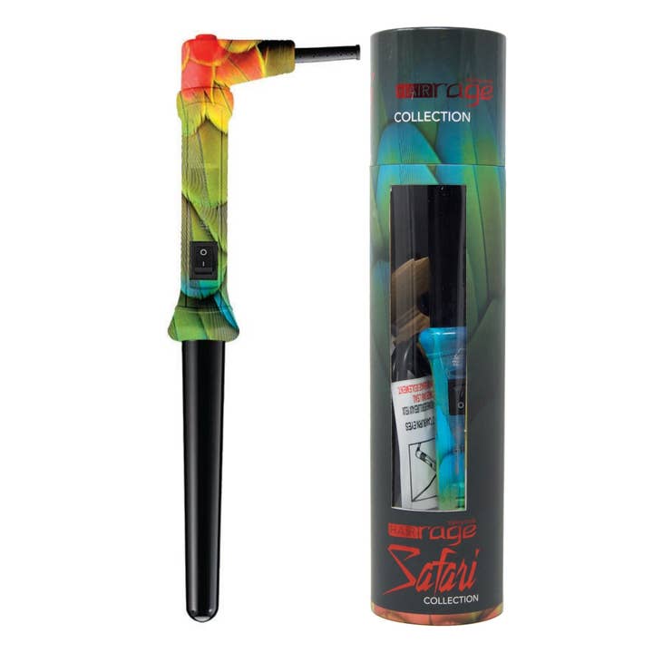 Cortex Beauty - Vente Fers à friser - Baguette à friser graduée en céramique Hair Rage de 1 po