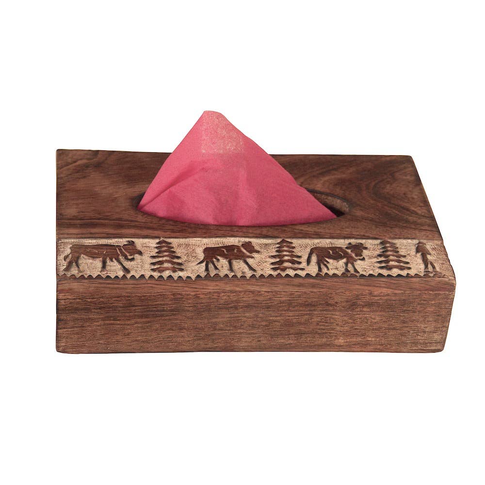 LES SCULPTEURS DU LAC - Wholesale Tissue Box - Poya tissue box1