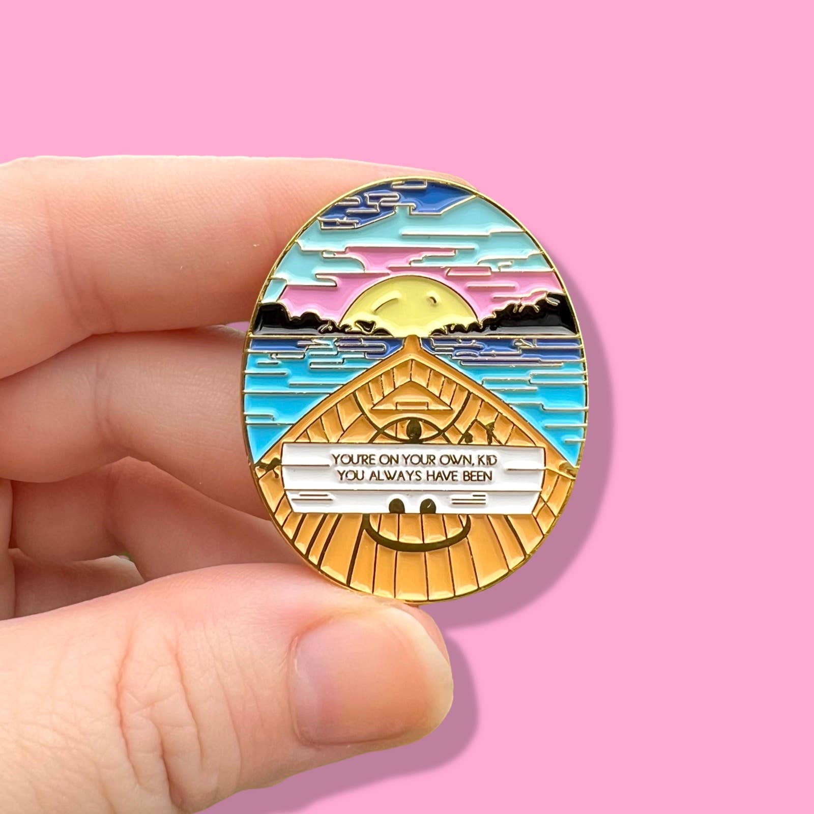 Millypins - Wholesale Lapel Pin/Button - You’re On Your Own, Kid Enamel Pin