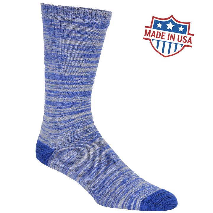 Dress Alpaca Sock Marled Camo Design for wholesale by My Comfy Apparel