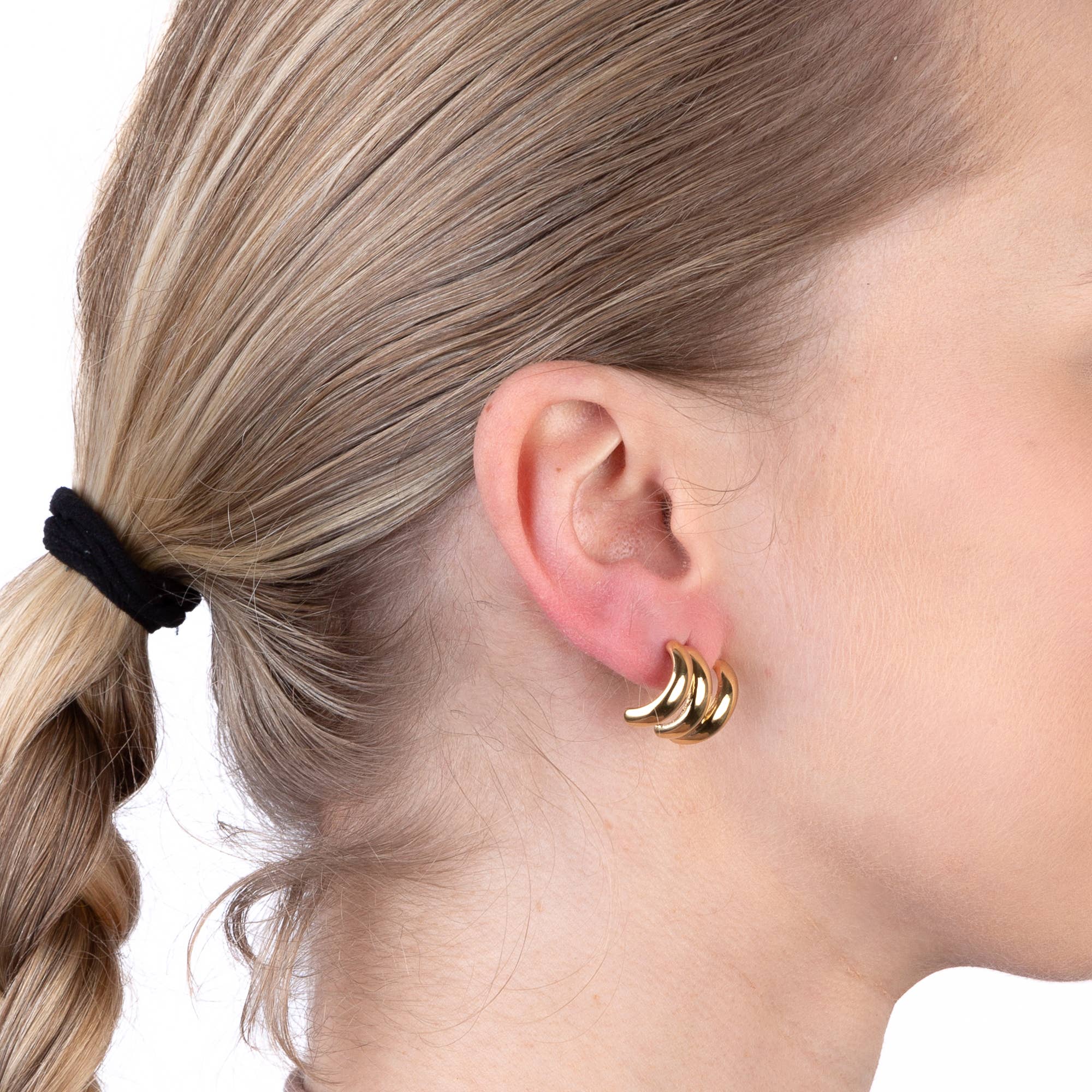 Shebiju - Wholesale Oorringen - Stalen oorbellen GKE231030221